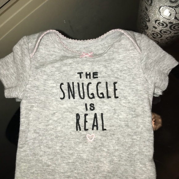 Carter's Other - The Snuggle is Real Onesie